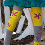 Flower Footed Tights