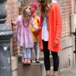 Sarah Jessica Parker Out For A Stroll With Her Daughters